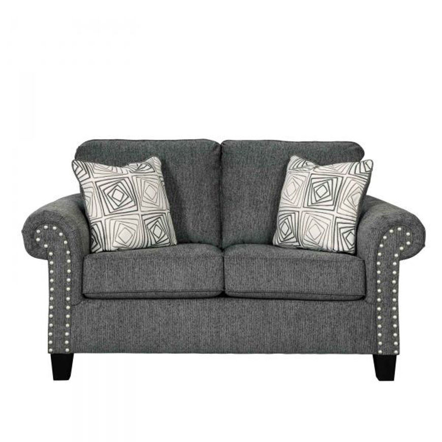 Picture of Agleno Charcoal Loveseat