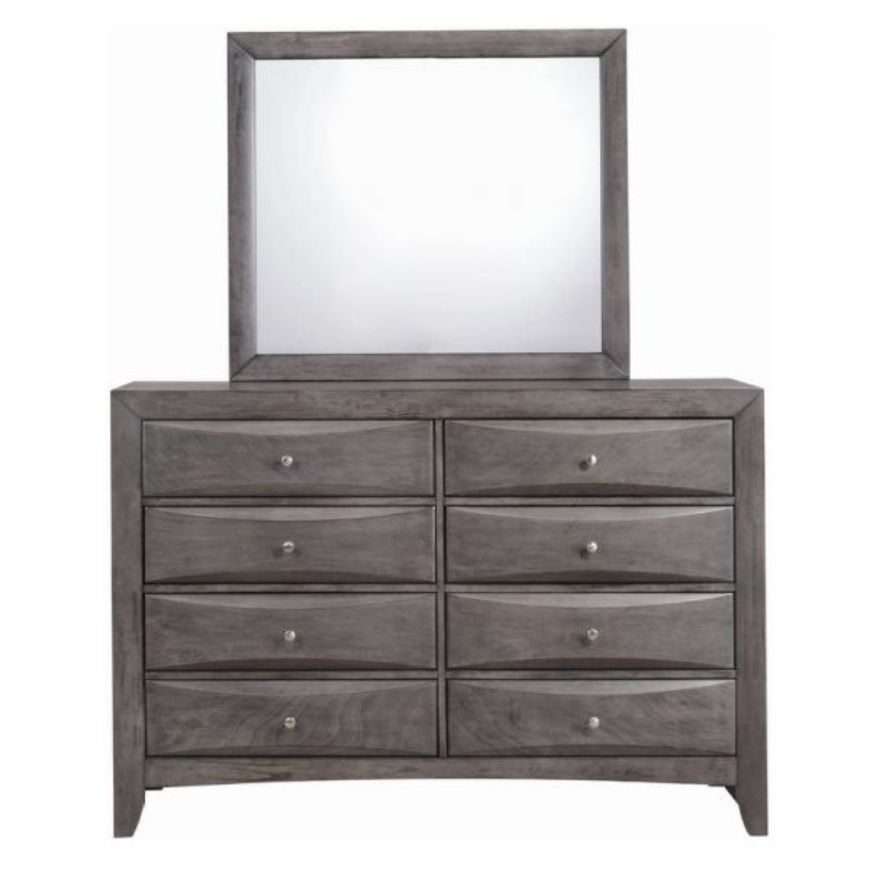 Picture of Emily Grey Dresser & Mirror