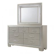 Picture of Platinum Dresser & Mirror