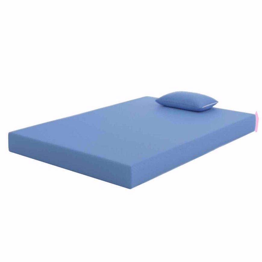 Picture of 7" Bailey Blue Twin Mattress