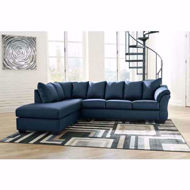 Picture of Darcy Blue 2 PC LAF Sectional
