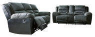Picture of Earhart Slate Reclining Loveseat