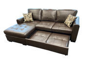 Picture of Caruso Chocolate 2PC LAF Sectional