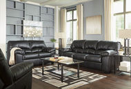 Picture of Brazoria Black Sofa & Love