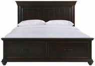 Picture of Slater Black King  Storage Bed