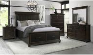 Picture of Slater Black King  Storage Bed