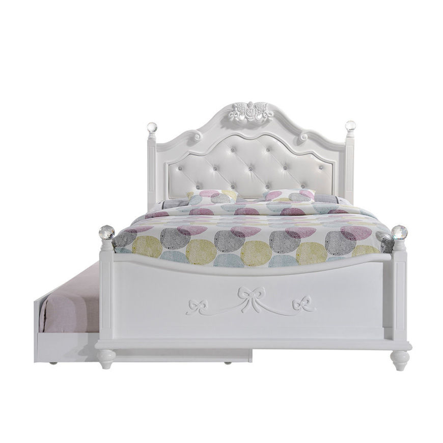 Picture of Alana White Full Trundle Bed