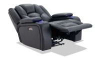 Picture of Seville Black Power Recliner