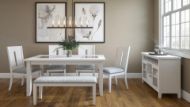 Picture of Urban Icon White 6PC Dining Set