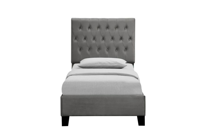 Picture of Amelia Dark Gray Twin Bed 