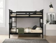 Picture of Calloway Black Twin over Twin Bunk Bed