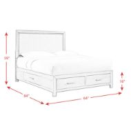 Picture of Shelby Queen Storage Bed