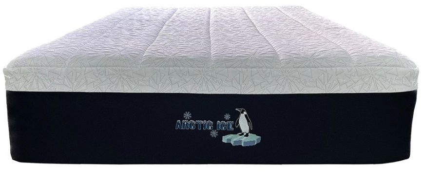 Picture of 14.5" Quilted Top Diamond Memory Foam King Mattress