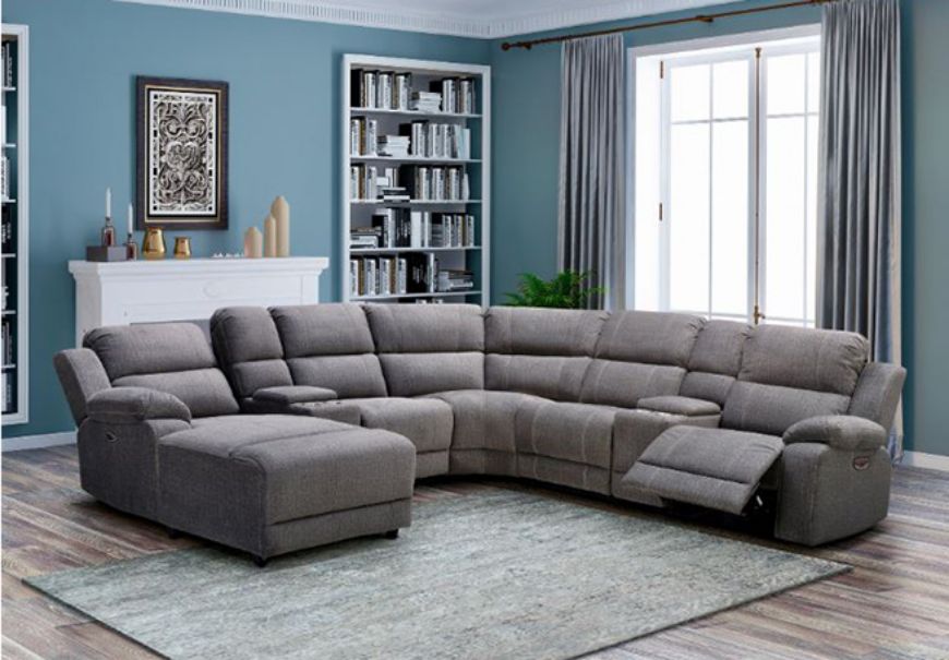 Picture of Grenada Gray LAF Power Sectional