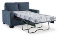 Picture of Rannis Navy Twin Sofa Sleeper