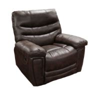 Picture of Badland Chocolate Glider Recliner