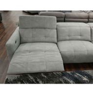 Picture of Fleece Gray 5 Pc Power Reclining Sectional