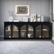Picture of Archdale 96" Accent  Cabinet Black