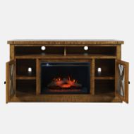Picture of Telluride Gold Electric Fireplace Media Console