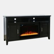 Picture of Urban Icon Black Electric Fireplace Media Console